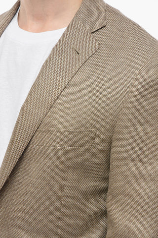 Blazer 2 Bottoni GATE in Misto Seta Tweed