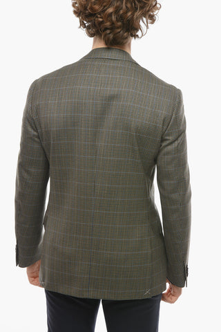 2 Button ACADEMY SOFT Gingham Patterned Blazer