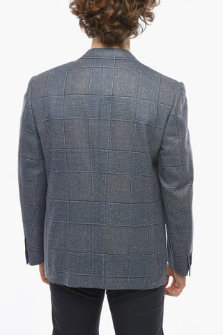 Blazer 2 Bottoni MANTUA con Motivo District Check