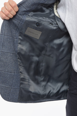 Blazer 2 Bottoni MANTUA con Motivo District Check