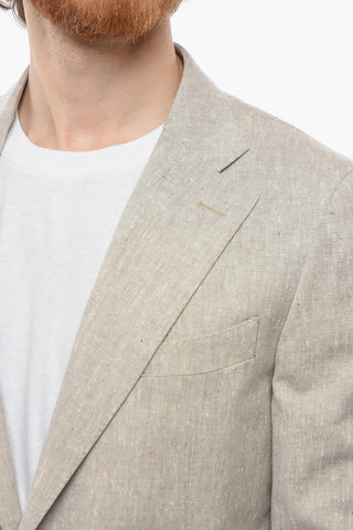 CC COLLECTION Half-lined REWARD Linen Blend Blazer
