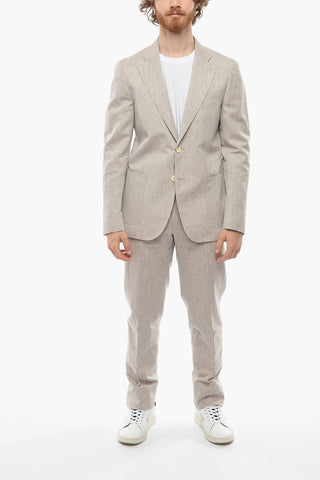 CC COLLECTION Half-lined REWARD Linen Blend Blazer