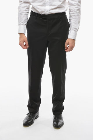 Virgin-wool ACADEMY Single-breasted Suit with Notch Lapel