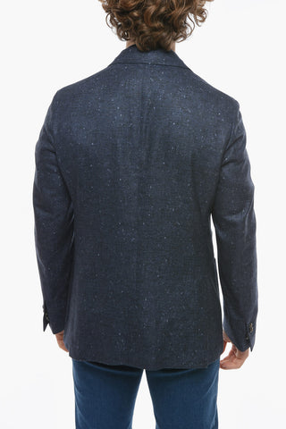ID Blazer in Misto Seta IDENTITY con Chest Piece Removibile