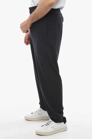 Pleat-front Multipocket Shorts