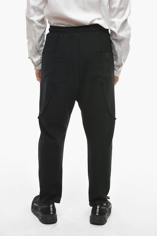 Jersey FOX Joggers with Raw-cut detailing
