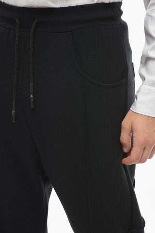 Jersey FOX Joggers with Raw-cut detailing