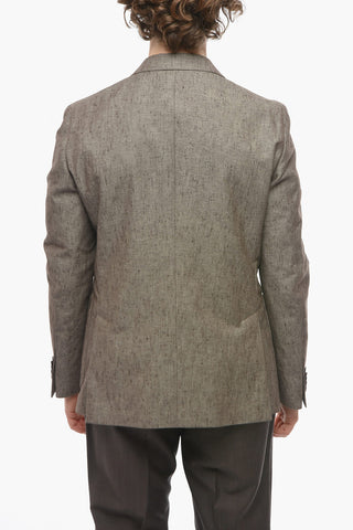 CC COLLECTION Blazer in Misto Lino REWARD con Tasche a Toppa