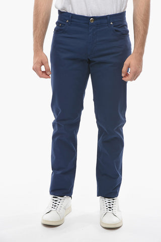 ID 5 Pocket Stretch Cotton Pants with Belt Loops