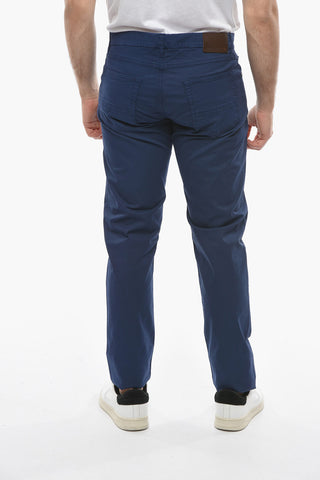 ID 5 Pocket Stretch Cotton Pants with Belt Loops