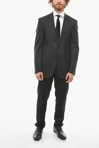 Virgin Wool LEADER Blazer with Flap Pockets