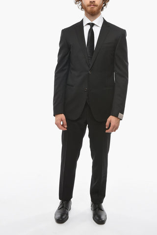 CERIMONIA 3-Piece ACADEMY Suit with Peak Lapel