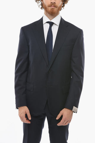 Virgin Wool Blazer LEADER With Classic Lapel