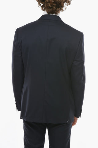 Virgin Wool Blazer LEADER With Classic Lapel