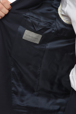 Virgin Wool Blazer LEADER With Classic Lapel