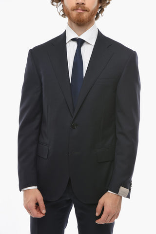 Notch Lapel LEADER Virgin Wool Blazer