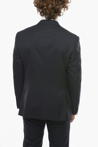 Notch Lapel LEADER Virgin Wool Blazer