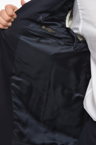 Blazer 2 Bottoni LEADER con Tasche ad Aletta