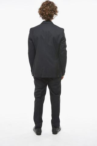 CC COLLECTION Peak Lapel REFINED Herringbone Suit