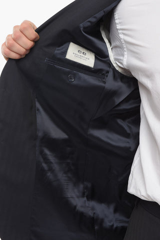 CC COLLECTION Peak Lapel REFINED Herringbone Suit