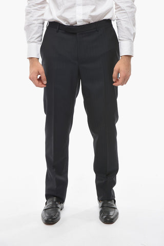 CC COLLECTION Peak Lapel REFINED Herringbone Suit