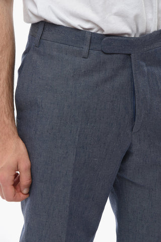 CC COLLECTION Fil a Fil Linen Blend REFINED Pants