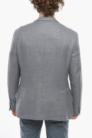 Blazer 2 Bottoni GATE in Misto Seta