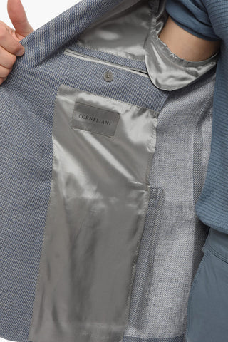 Blazer 2 Bottoni GATE in Misto Seta