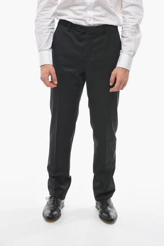 CC COLLECTION Minicheckered RIGHT Virgin-wool Suit with Brooch