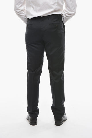 CC COLLECTION Minicheckered RIGHT Virgin-wool Suit with Brooch