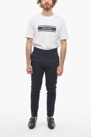 Mid Waist Cotton Blend FRANKIE Pants