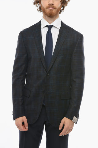 2 Button GATE Windowpane Check Blazer