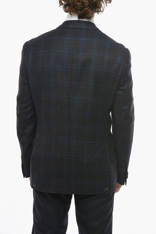 2 Button GATE Windowpane Check Blazer