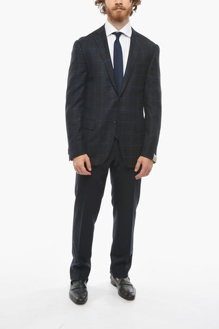 2 Button GATE Windowpane Check Blazer