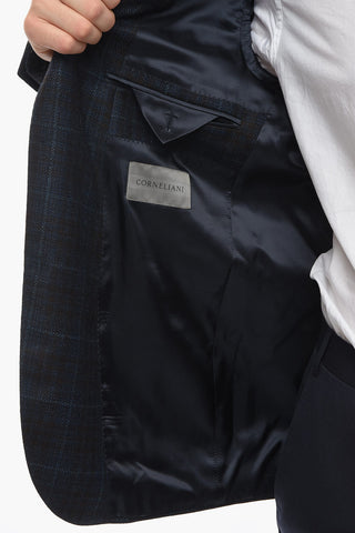2 Button GATE Windowpane Check Blazer