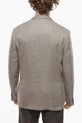 Blazer in Misto Lana GATE con Tasche a Toppa