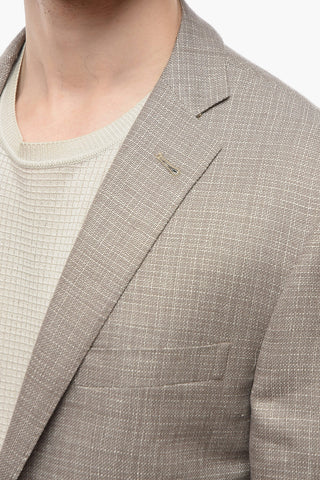 Blazer in Misto Lana GATE con Tasche a Toppa