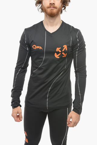 ACTIVE Printed Logo COMPRESSION Thermal T-Shirt