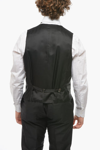CC COLLECTION Wool and Silk CEREMONY RESET Three Pieces Suit