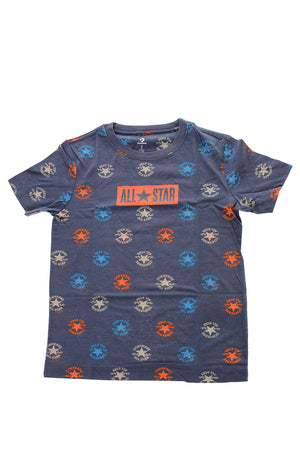 ALL STARCHUCK TAYLOR T-shirt girocollo con Stampa Monogram All-Over