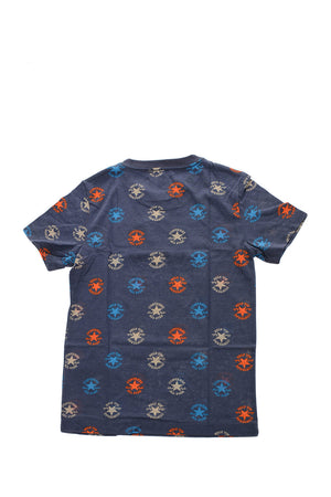 ALL STARCHUCK TAYLOR T-shirt girocollo con Stampa Monogram All-Over