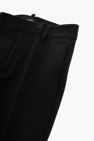 Cuffed Hem Elegant Pants