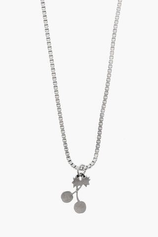 Collana in Argento con Charm Decorativo