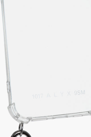 Cover Trasparente per Iphone 12 con Catena Argentata Removibile