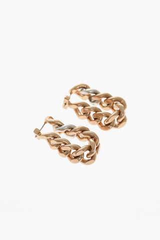 Orecchini a Catena in Ottone 