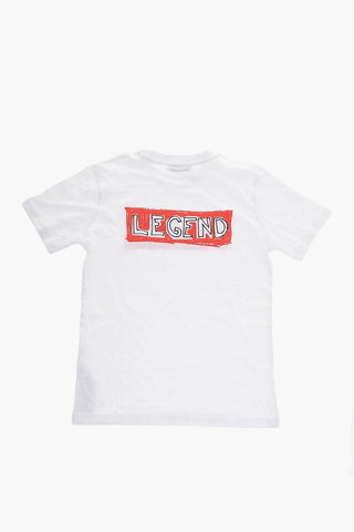 Contrasting Printed FUTURE LEGEND Crew-neck T-Shirt