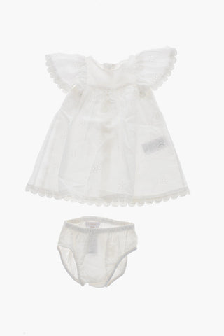 Vestito con Shorts in Sangallo