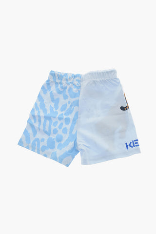 Tiger Crest Printed Shorts And T-shirt Set