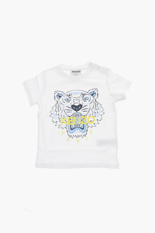 Crew-neck T-Shirt with Maxi Front Print