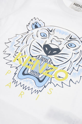 Crew-neck T-Shirt with Maxi Front Print